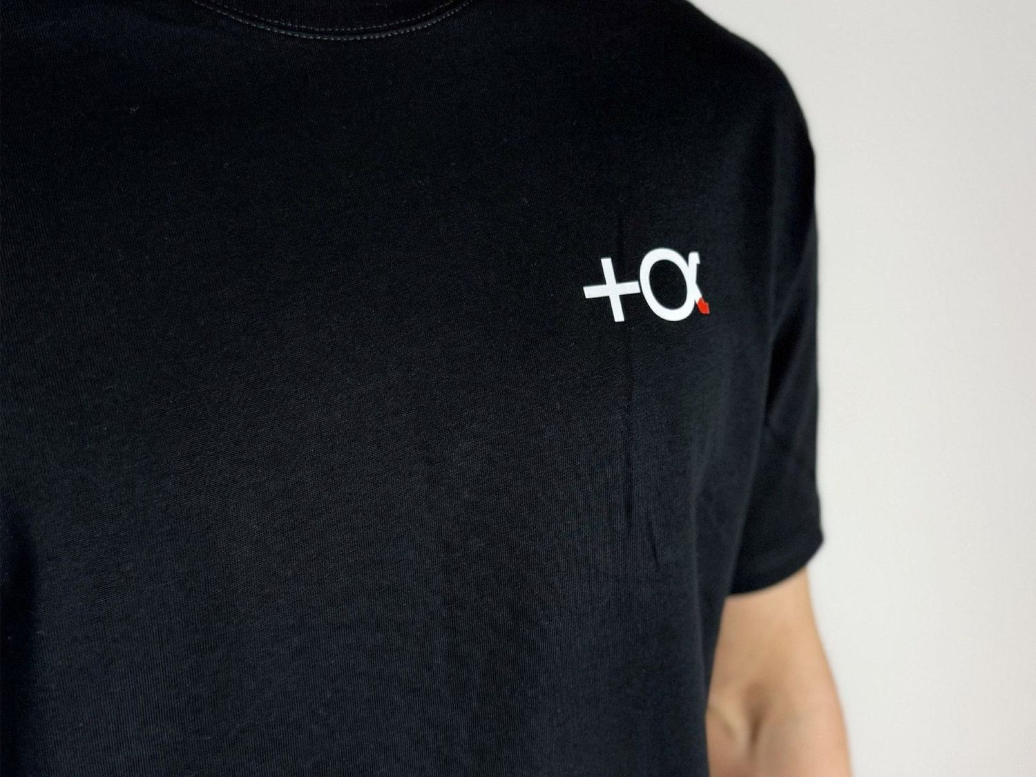 ロゴ入りTシャツの着用