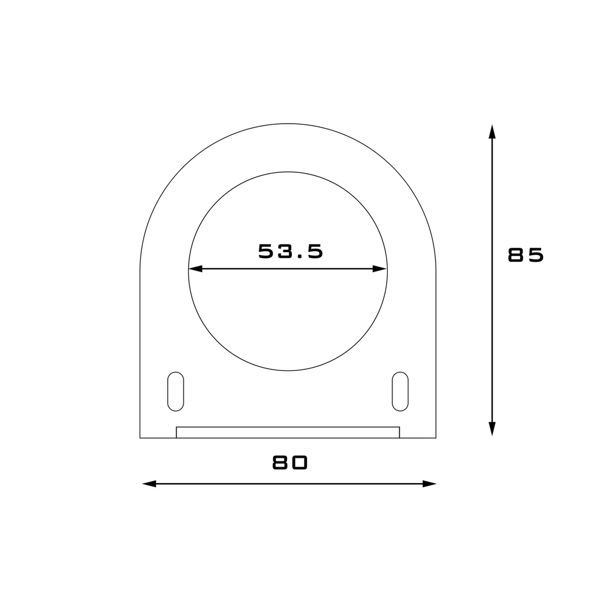 P07/P08　シングル　メータースタンド（53mm/60mm）